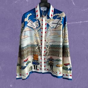 Casablanca Multicoloured Long Sleeve Shirt